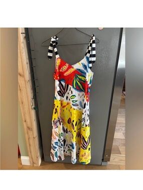 Marie Oliver Silk Midi Dress